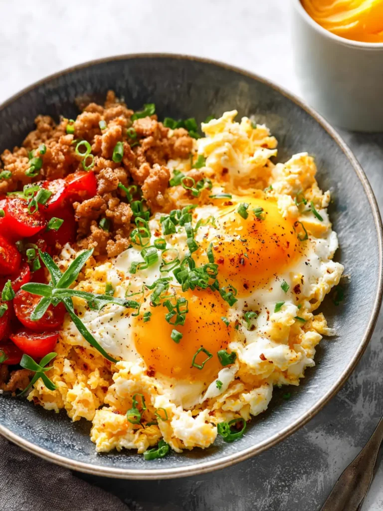 Easy High Protein Breakfast Bowl First Image