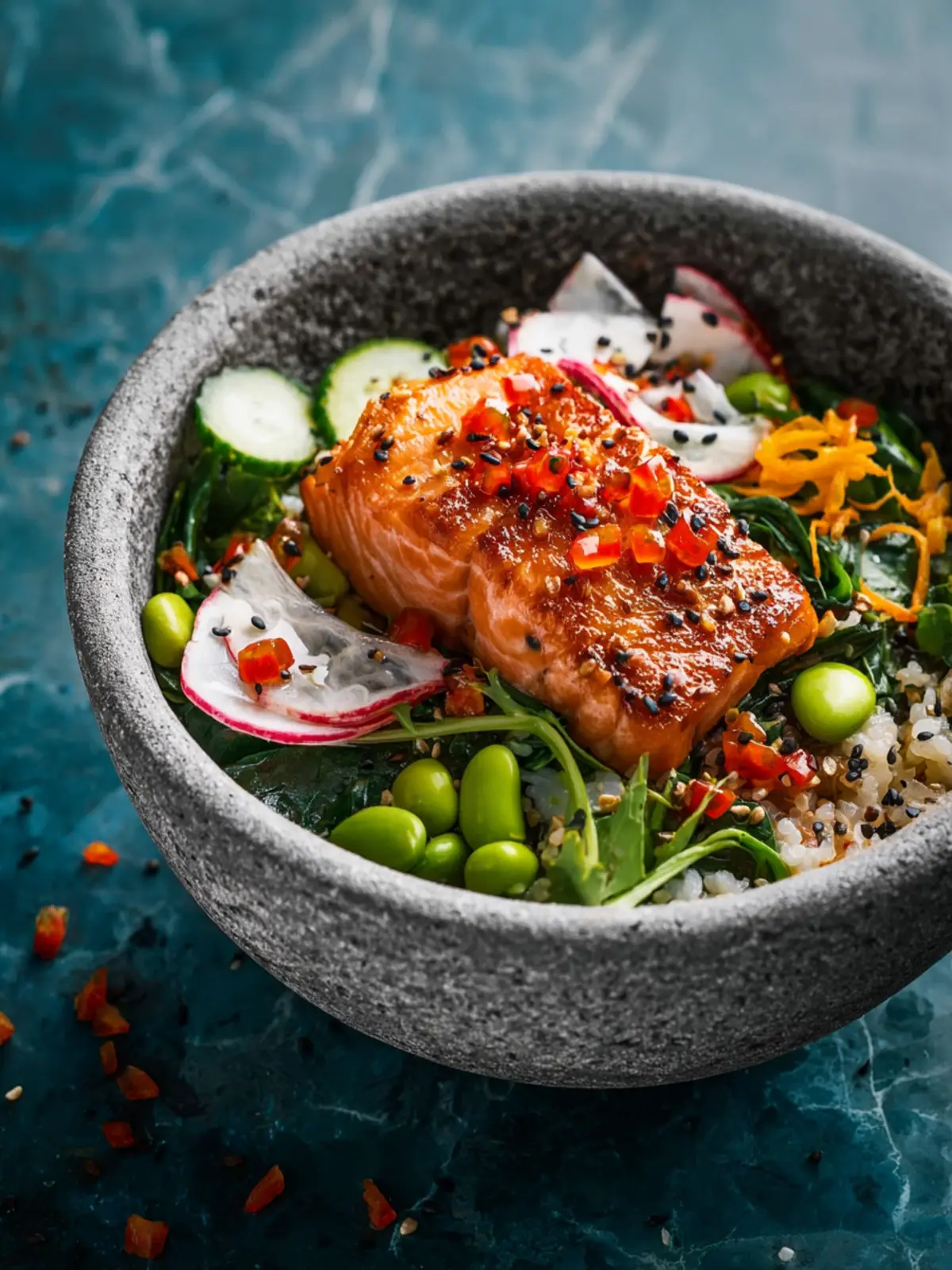 Salmon Bowl First Image