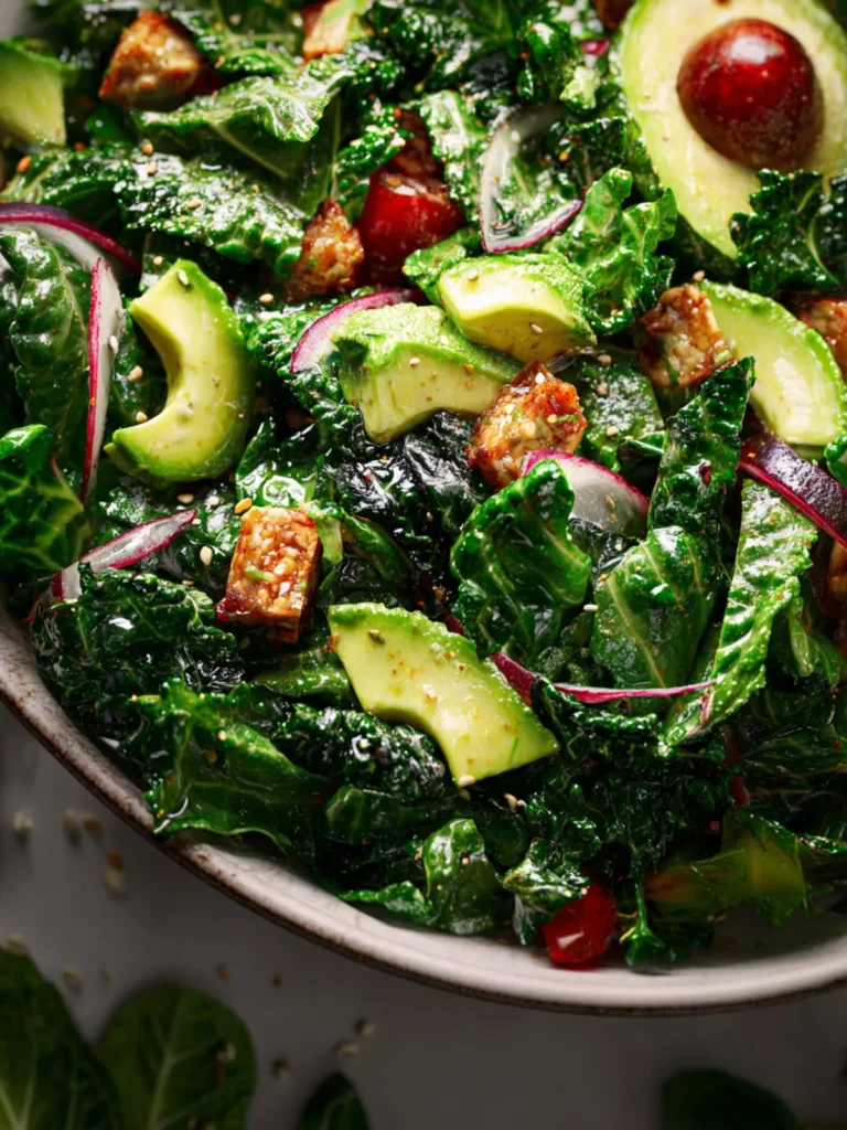 Kale And Avocado Salad First Image
