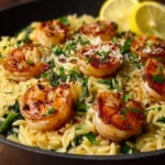 One-Pan Shrimp And Lemon Orzo First Image