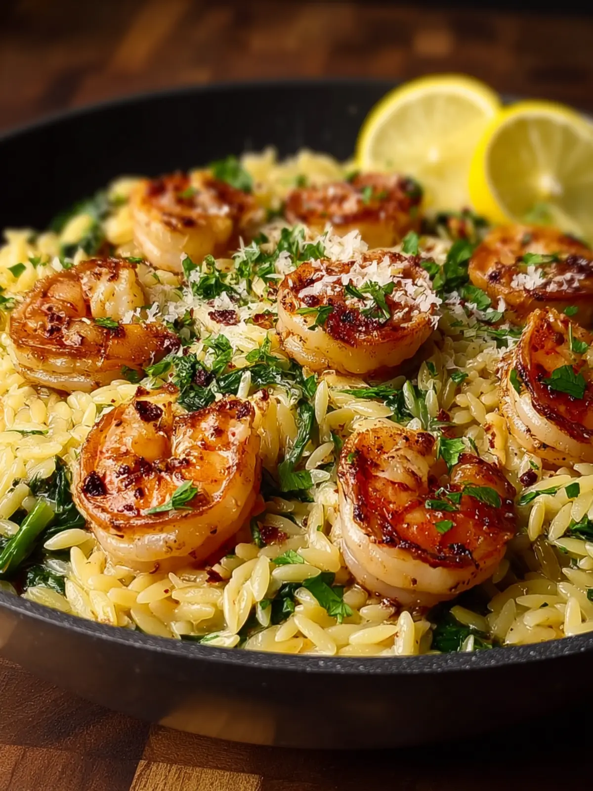 One-Pan Shrimp And Lemon Orzo First Image