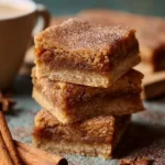 Brown Butter Cinnamon Sugar Cookie Bars First Image
