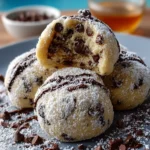 Chocolate Chip Snowball Cookies First Image