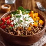 Gluten-Free High Protein Cottage Cheese Ground Beef Bowl First Image