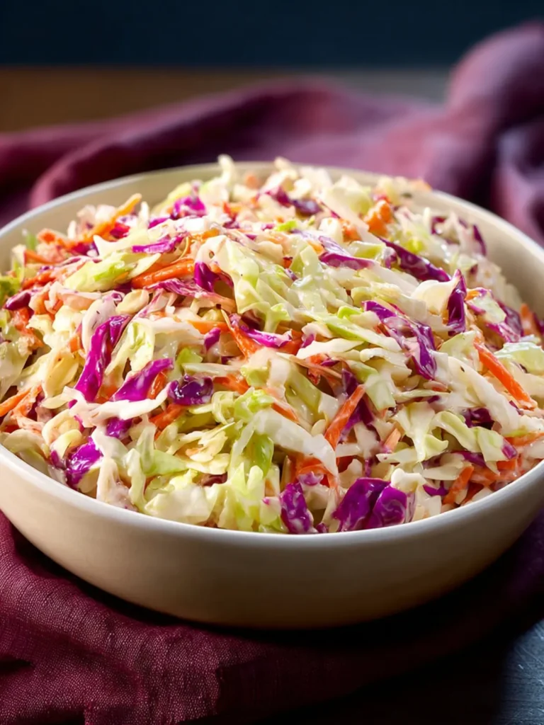 Homemade Southern Coleslaw First Image