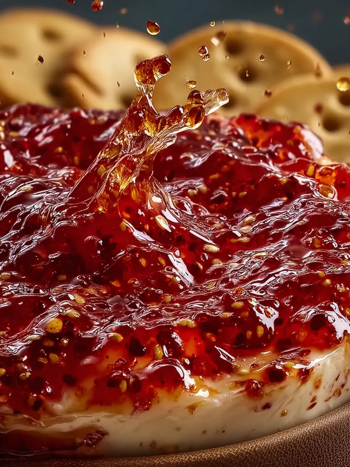 Pepper Jelly Cheese Dip First Image