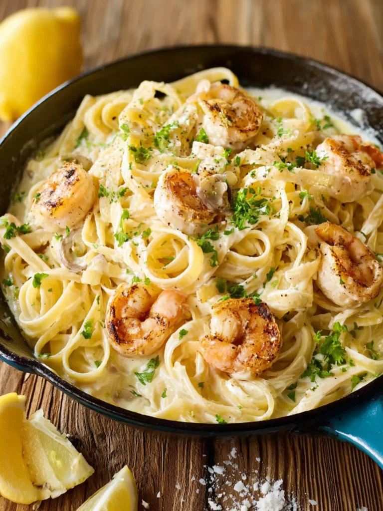 Shrimp Alfredo First Image