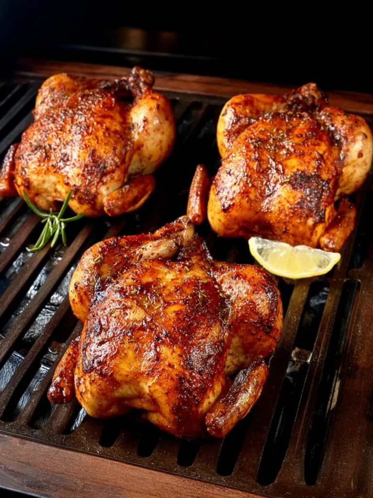 Smoked Cornish Hens First Image