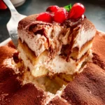 BEST Tiramisu Poke Cake First Image
