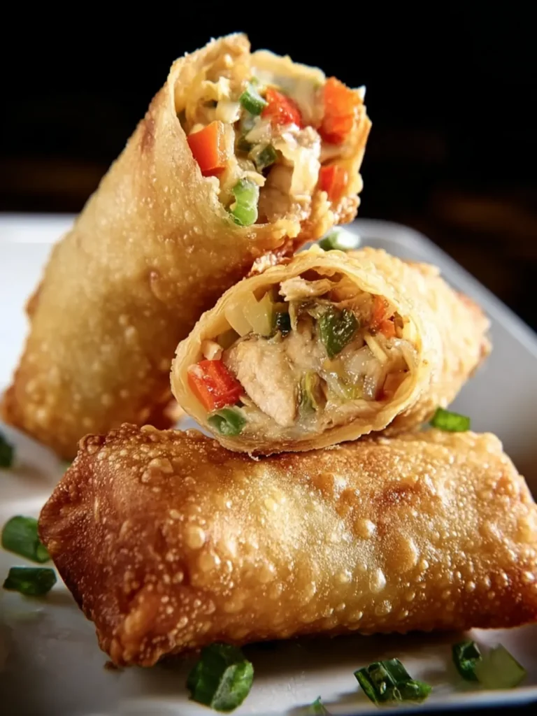 Chicken Fajita Egg Rolls First Image