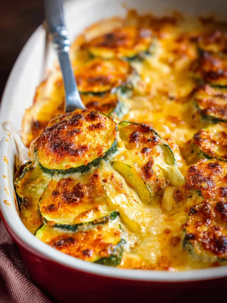 Easy Zucchini Au Gratin First Image