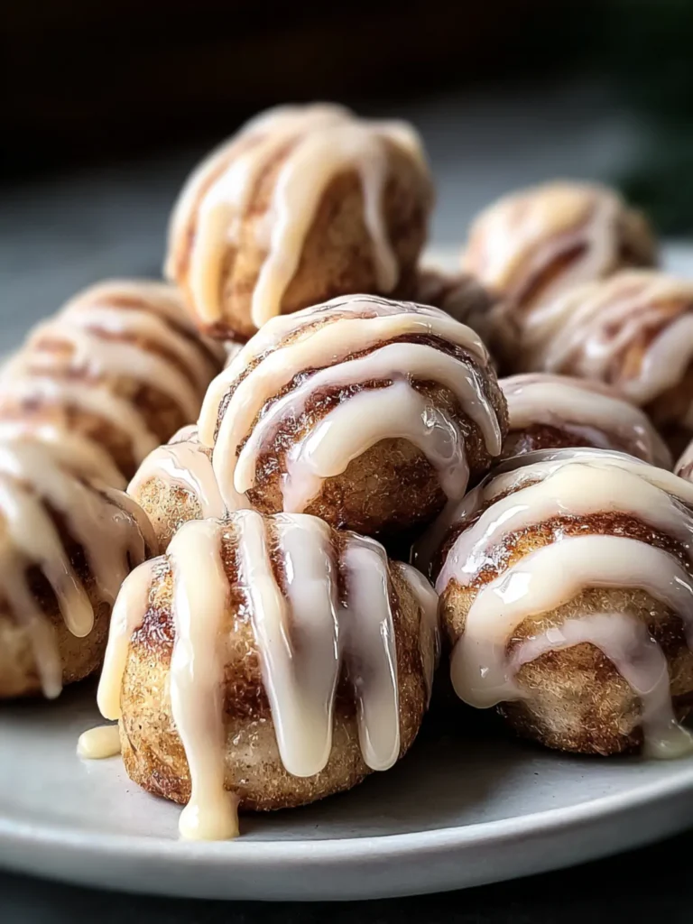 Irresistible Cinnamon Roll Protein Bites Recipe to Energize First Image
