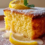 Lemon Custard Cake First Image