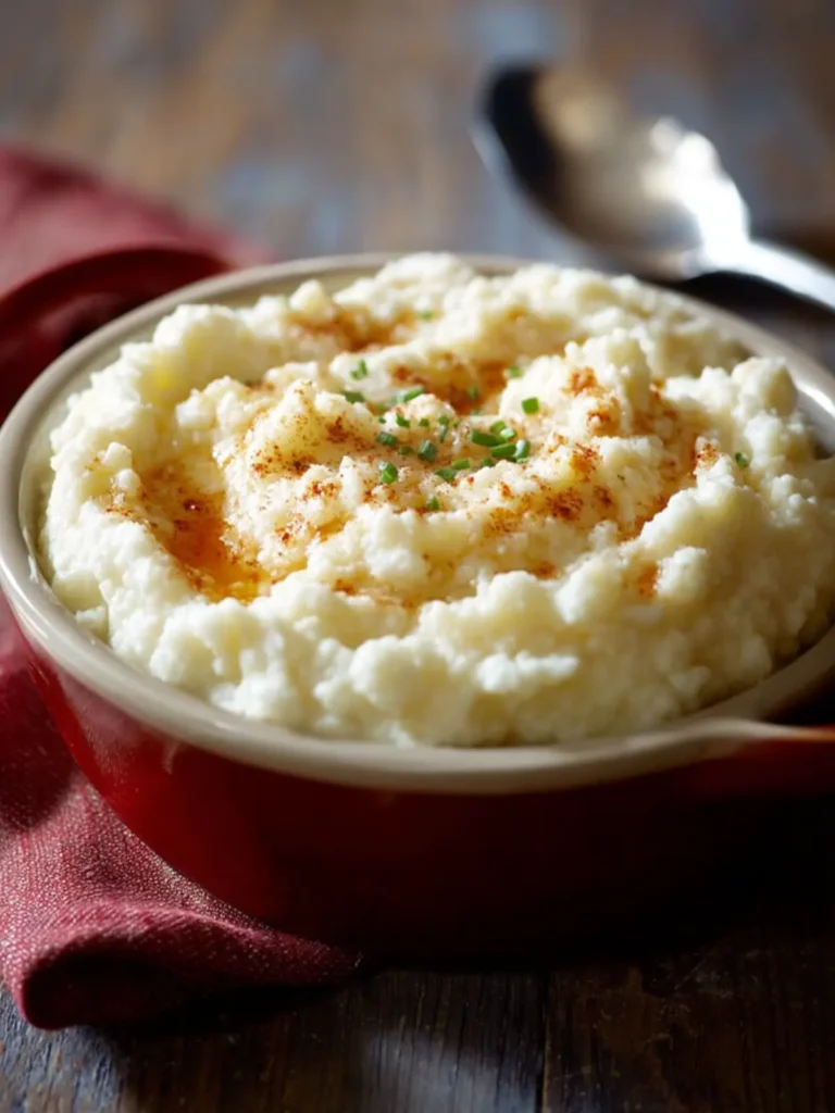 Roasted Garlic Mashed Cauliflower First Image