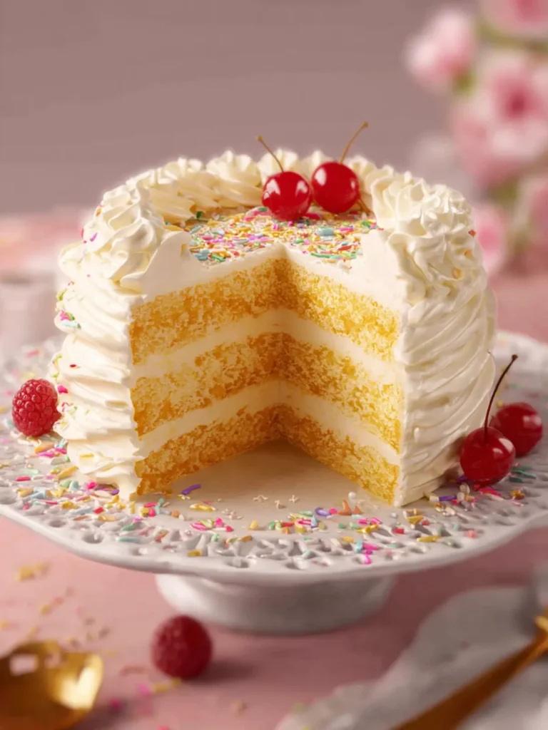 Vanilla Cake First Image