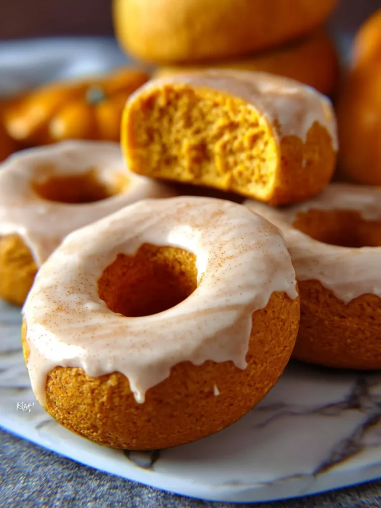 Gluten Free Pumpkin Donuts First Image