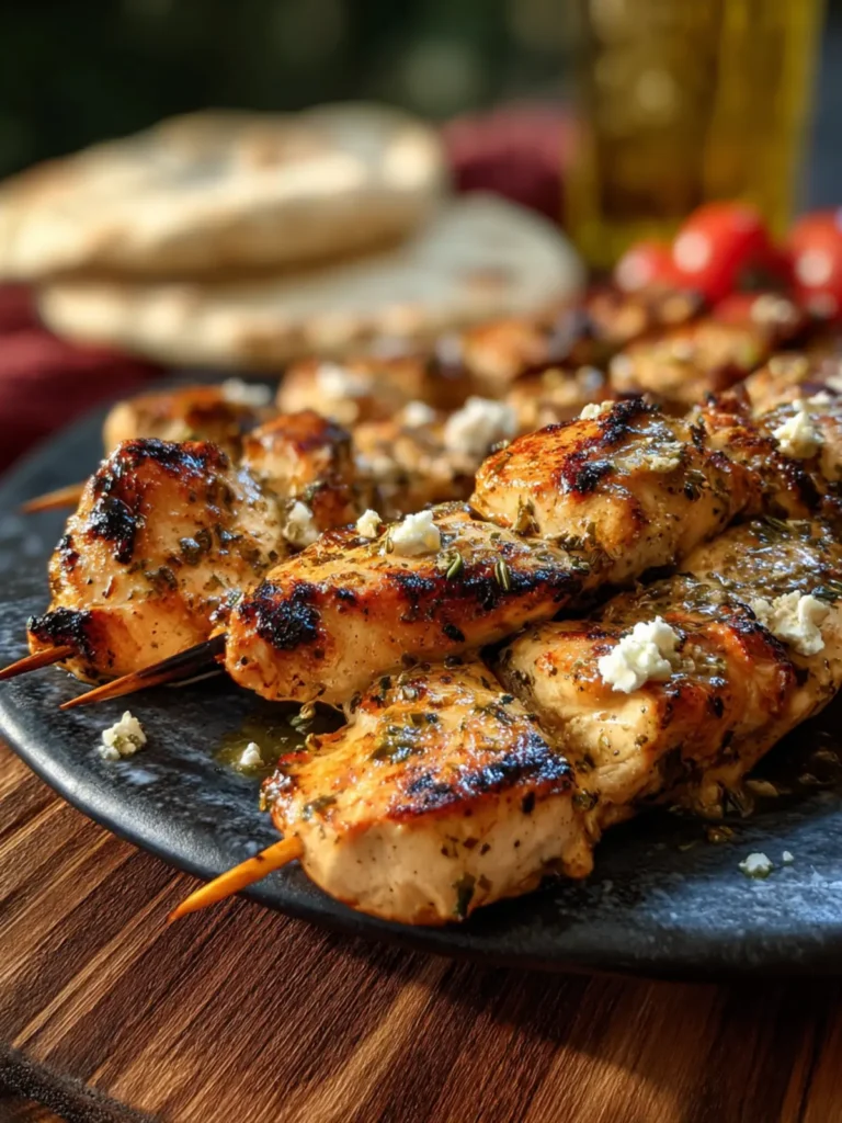 Greek chicken souvlaki marinade First Image