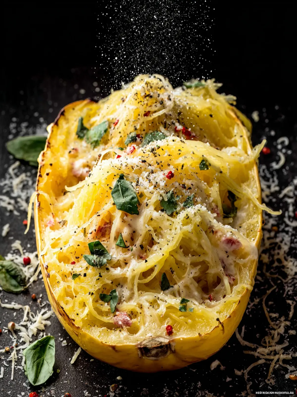 Spaghetti Squash Alfredo First Image