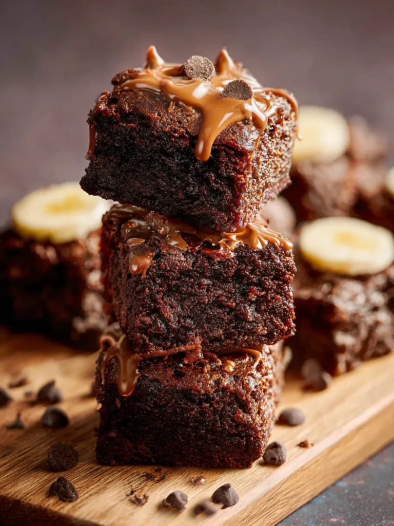 Vegan Banana Brownies First Image