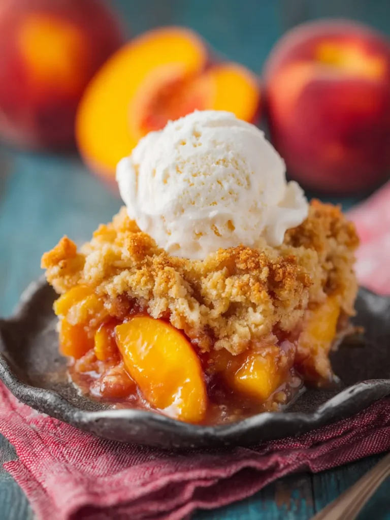 peach dump cake First Image