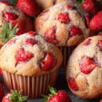 strawberry muffins First Image